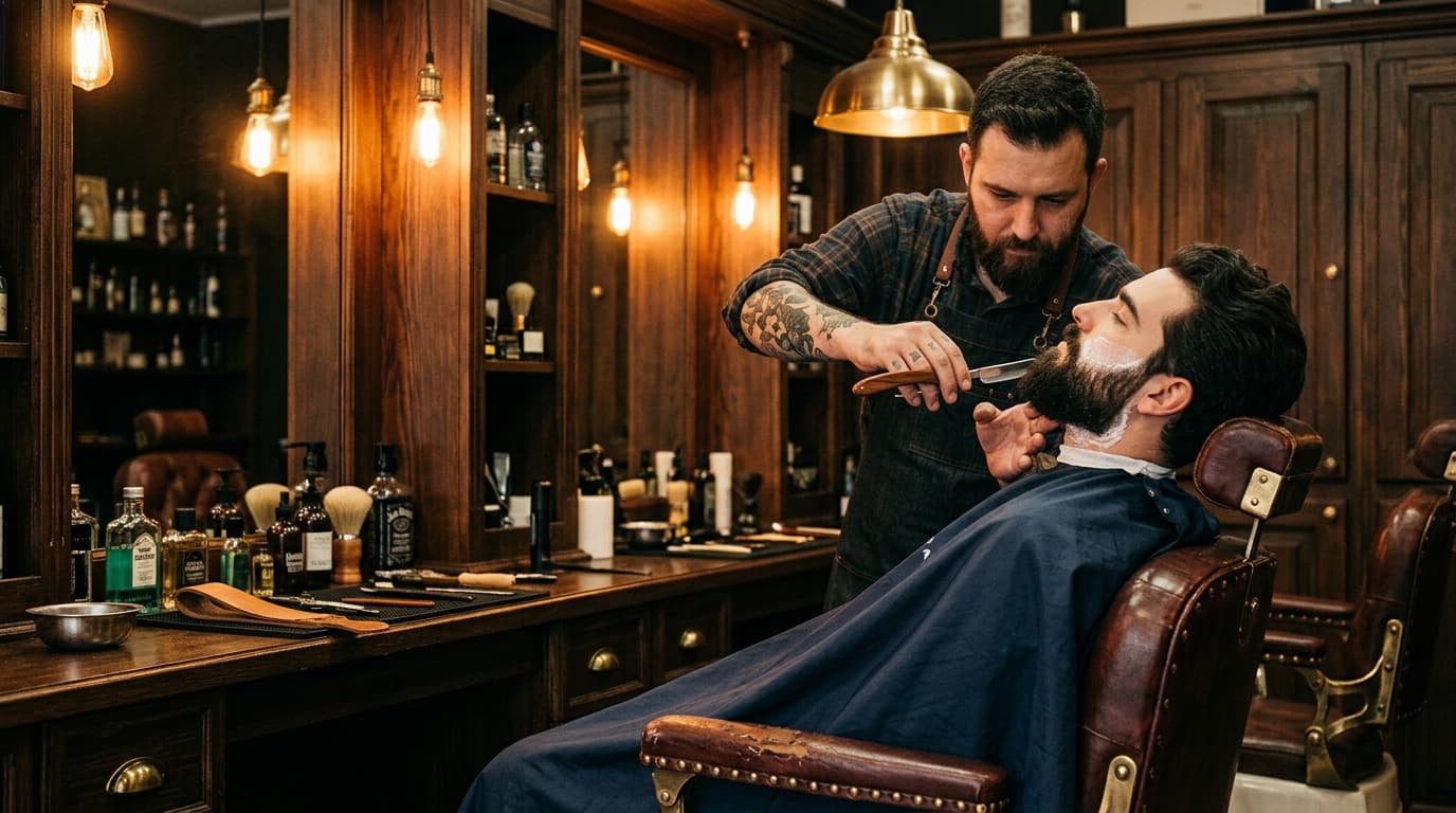 Barbería masculina